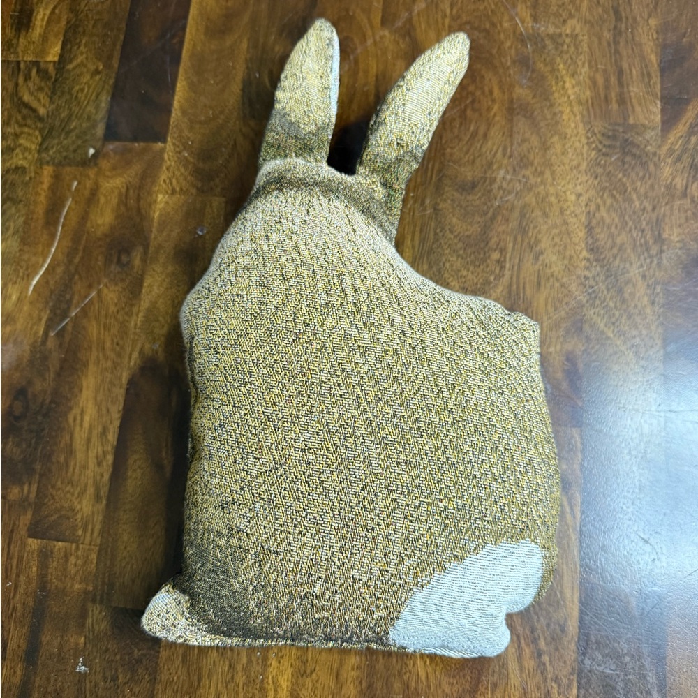 Adorable Easter Bunny Rabbit Tapestry Pillow - Picture 2 of 4